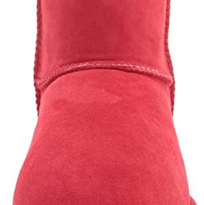 UGG Men's Classic Mini Boot, Samba Red, Size 10