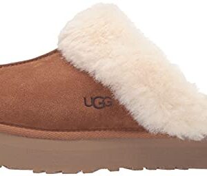 UGG Women's DISQUETTE Slipper, Chestnut, 10