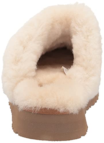 UGG Women's DISQUETTE Slipper, Chestnut, 10