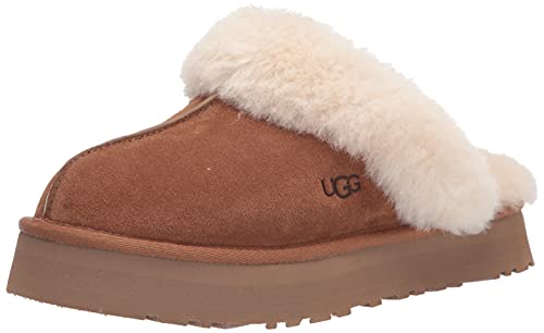 UGG Women's Disquette Slipper, Chestnut, 7