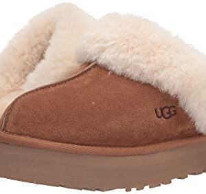 UGG Women's Disquette Slipper, Chestnut, 7