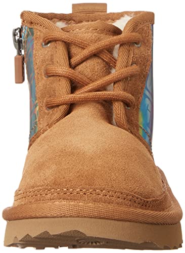 UGG Kids Neumel Chromatic Chukka Boot, Chestnut, 8 US Unisex Toddler