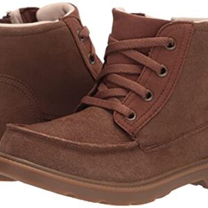 UGG K CHELHAM Weather Fashion Boot, Walnut Suede, 4 US Unisex Big Kid