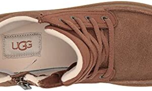 UGG K CHELHAM Weather Fashion Boot, Walnut Suede, 4 US Unisex Big Kid