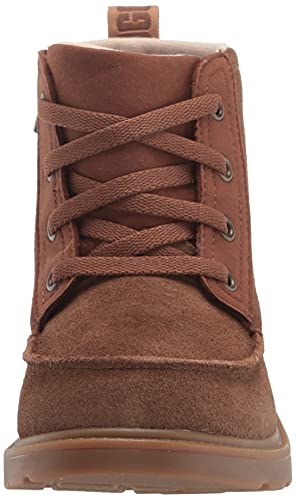 UGG K CHELHAM Weather Fashion Boot, Walnut Suede, 4 US Unisex Big Kid