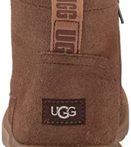 UGG K CHELHAM Weather Fashion Boot, Walnut Suede, 4 US Unisex Big Kid