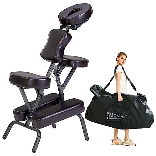 Master Massage Bedford Portable Chair Professional Package 1count, Coffee, 1 Count