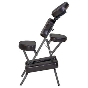 Master Massage Bedford Portable Chair Professional Package 1count, Coffee, 1 Count