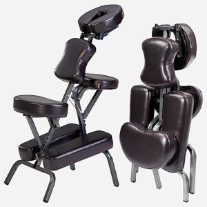 Master Massage Bedford Portable Chair Professional Package 1count, Coffee, 1 Count