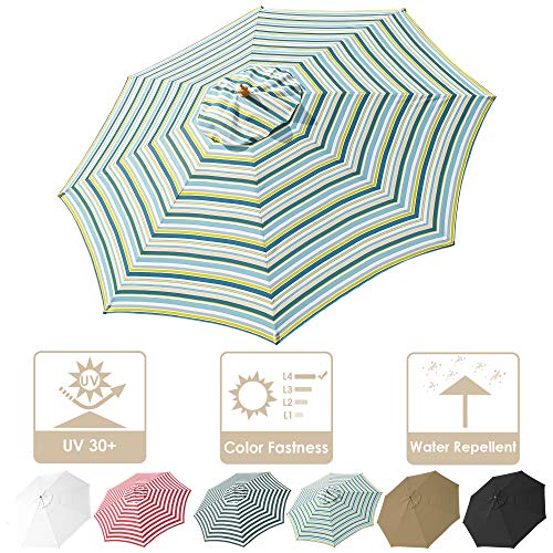 Yescom 13 Ft Patio Umbrella Replacement Canopy Market Table Top Sunshade Cover Yard