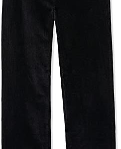 Amazon Essentials Men's Classic-Fit Corduroy Chino Pant, Black, 38W x 32L