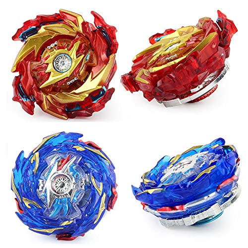 BaiYunPOY 4 Pcs Burst God Bey Battle Battling Top Gyro, Burst Starter Gaming Top Spinning Toy, Birthday Party School Gift Idea