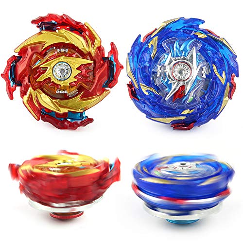 BaiYunPOY 4 Pcs Burst God Bey Battle Battling Top Gyro, Burst Starter Gaming Top Spinning Toy, Birthday Party School Gift Idea