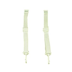replacement parts for fisher-price revolve swing - fbl70 ~ fits many models ~ includes 2 white replacement shoulder straps