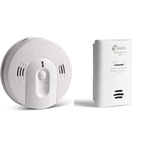 kidde ac carbon monoxide detector alarm | plug-in with battery backup | model kn-cop-dp2 & 21026043 battery-operated (not hardwired) combination smoke/carbon monoxide alarm with voice warning
