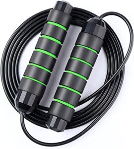 redify skipping rope,adjustable jump rope for exercise workout,fitness jumprope for men women and kids,speed jumping rope for cardio and endurance training