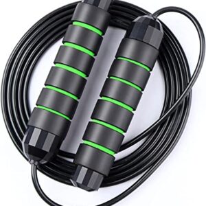 Redify Skipping Rope,Adjustable Jump Rope for Exercise Workout,Fitness Jumprope for Men Women and Kids,Speed Jumping Rope for Cardio and Endurance Training