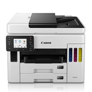 Canon MAXIFY GX7020, Wireless MegaTank All-in-One Supertank Printer, [Print, Copy, Scan, Fax ], White