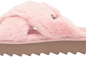 Koolaburra by UGG Women's Fuzz-IT Sandal, Pale Blush, 10