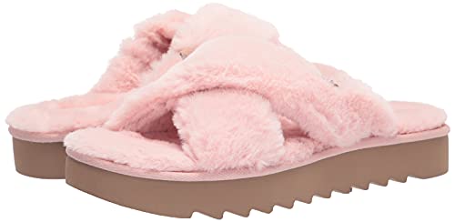 Koolaburra by UGG Women's Fuzz-IT Sandal, Pale Blush, 10