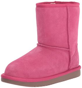 koolaburra by ugg unisex-child koola short boot, fandango pink, 13 us unisex little kid