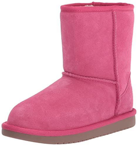 Koolaburra by UGG Unisex-Child Koola Short Boot, Fandango Pink, 5 US Unisex Big Kid