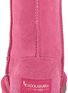 Koolaburra by UGG Unisex-Child Koola Short Boot, Fandango Pink, 5 US Unisex Big Kid