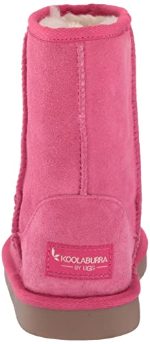 Koolaburra by UGG Unisex-Child Koola Short Boot, Fandango Pink, 5 US Unisex Big Kid