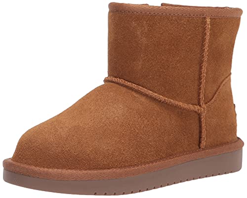 Koolaburra by UGG Unisex-Child Koola Mini Boot, Chestnut 8 US Unisex Toddler