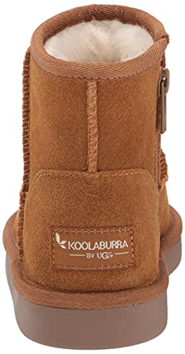 Koolaburra by UGG Unisex-Child Koola Mini Boot, Chestnut 8 US Unisex Toddler