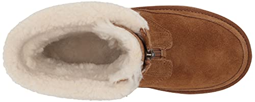 Koolaburra by UGG Unisex-Child K Lytta Short Boot, Chestnut, 4 Big Kid