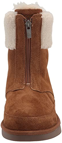 Koolaburra by UGG Unisex-Child K Lytta Short Boot, Chestnut, 4 Big Kid