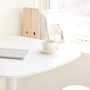 Roomnhome 31.5 X 31.5'' White Square Table with 0.7'' Thickness MDF top
