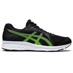 ASICS Men's Jolt 2 Running Shoes Black/Green Gecko 11 M US