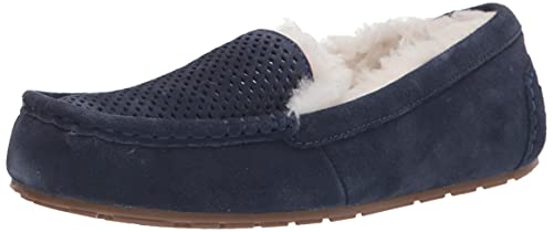 Koolaburra by UGG Women's Lezly PERF Slipper, Insignia Blue, 6