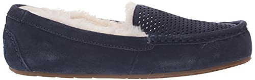 Koolaburra by UGG Women's Lezly PERF Slipper, Insignia Blue, 6