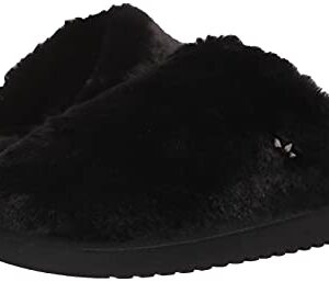 Koolaburra by UGG Women's POMI Slipper, Black, 8