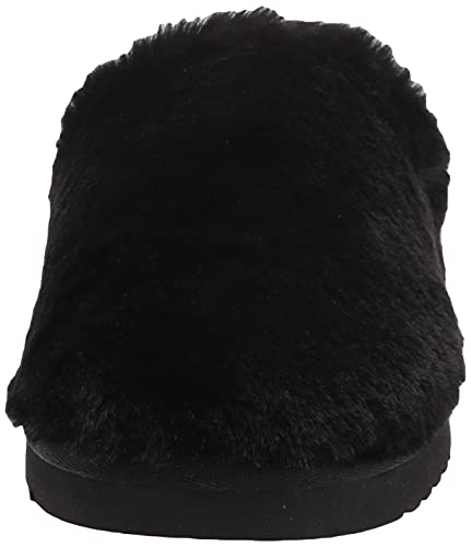 Koolaburra by UGG Women's POMI Slipper, Black, 8