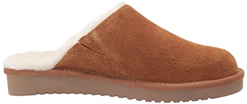 Koolaburra by UGG Women's SONELE Slipper, Chestnut, 8