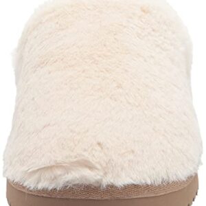 Koolaburra by UGG Women's POMI Slipper, Natural, 8