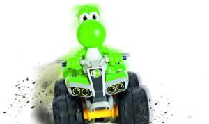 Carrera RC Nintendo Mario Kart 2.4 GHz Radio Remote Control Toy Car Vehicle - Yoshi Quad