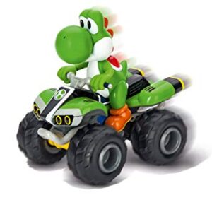 Carrera RC Nintendo Mario Kart 2.4 GHz Radio Remote Control Toy Car Vehicle - Yoshi Quad