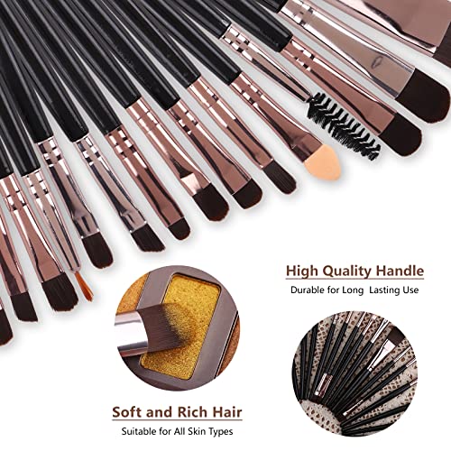 UCANBE 60 Colors Naked Eyeshadow Palette + 15Pcs Makeup Brush Set, All in One Nude Neutral Smokey Makeup Pallet with Brushes Tools, Pigmented Warm Matte Shimmer Powder Eye Shadows Cosmetic Halloween Beauty Kit