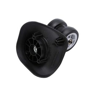 Suitcase Wheel 2Pcs Universal PVC Luggage Swivel Casters Wheels Luggage Suitcase Trolley Wheels