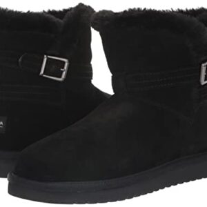 Koolaburra by UGG Women's Delene Mini Boot, Black, Size 11