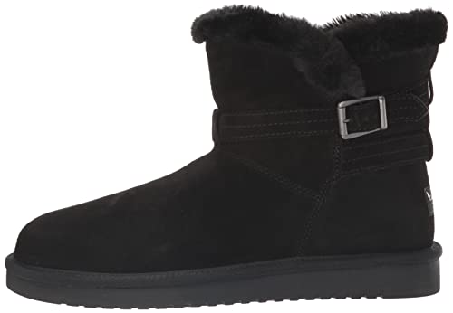 Koolaburra by UGG Women's Delene Mini Boot, Black, Size 11