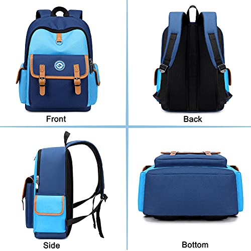 Weitars Kids Backpack For School- Boys Backpacks For Elementary, Preschool Kindergarten Backpacks Children Bookbag School Bag For Girl Boy Back Packs For Kid With Adjustable Padded Straps,14 Inch