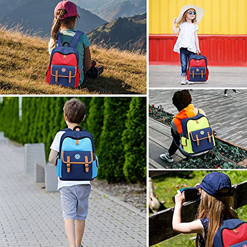 Weitars Kids Backpack For School- Boys Backpacks For Elementary, Preschool Kindergarten Backpacks Children Bookbag School Bag For Girl Boy Back Packs For Kid With Adjustable Padded Straps,14 Inch