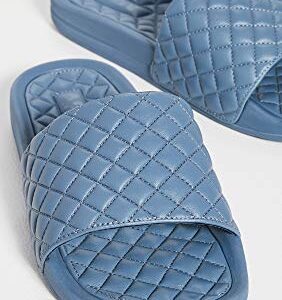 APL: Athletic Propulsion Labs Men's Lusso Slides, Moonstone, Blue, 12 Medium US