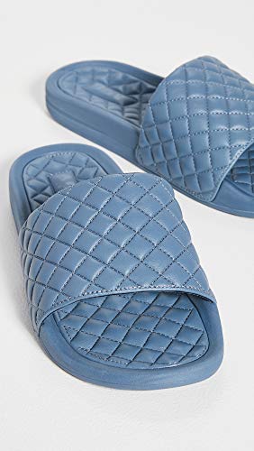 APL: Athletic Propulsion Labs Men's Lusso Slides, Moonstone, Blue, 12 Medium US